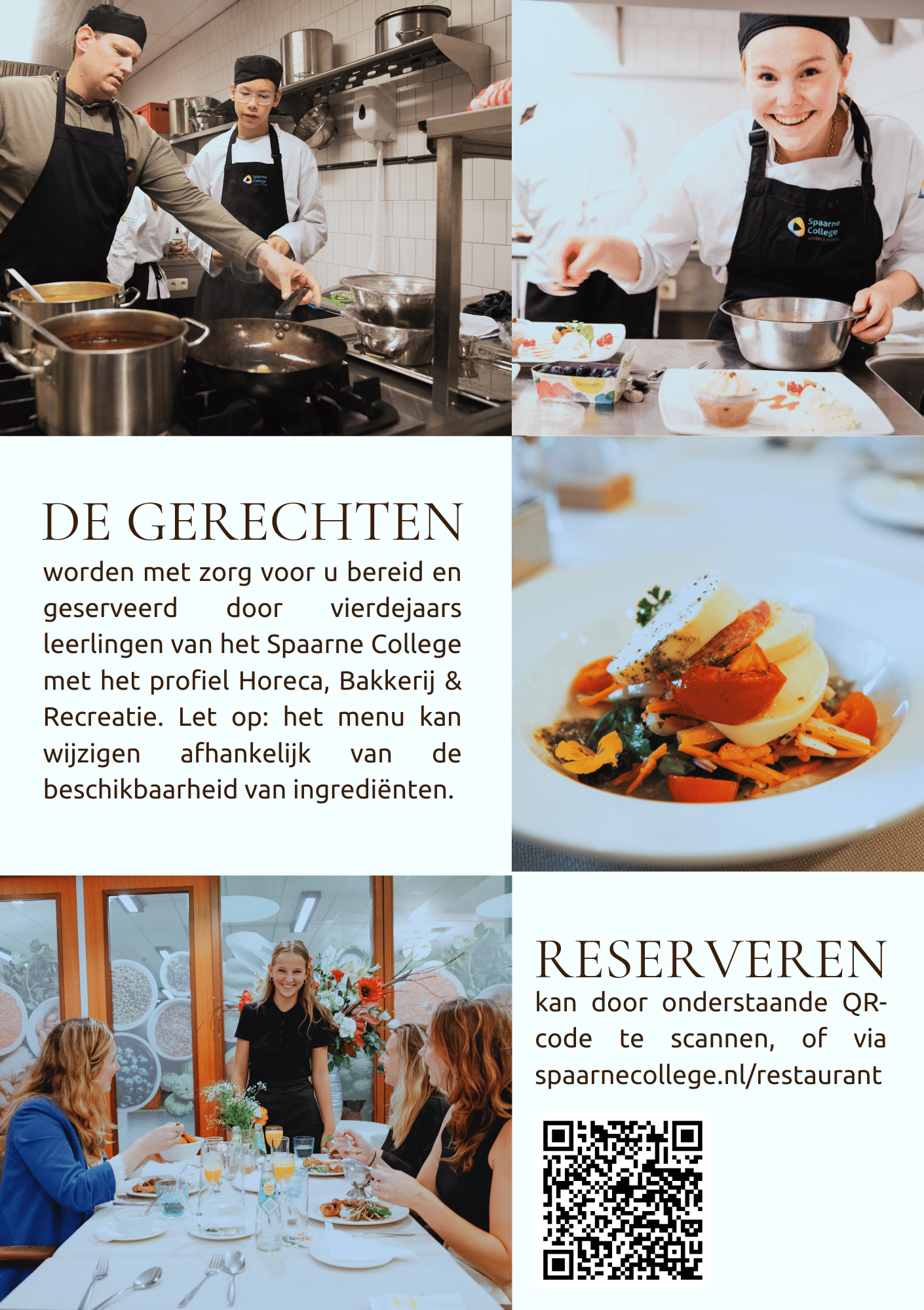 Horeca, bakkerij en recreatie - spaarne college4